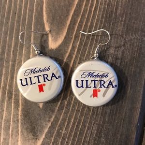 Beerrings Beer Earrings Michelob Ultra
